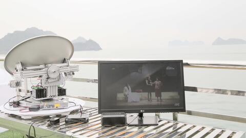 Hướng tới thương mại hóa sản phẩm trạm thu di động tín hiệu truyền hình vệ tinh ứng dụng trên tàu biển đầu tiên tại Việt Nam