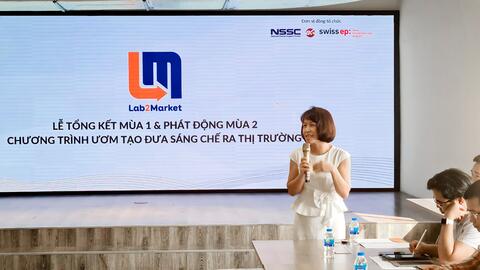 Lễ tổng kết mùa 1 & Phát động mùa 2 Lab2Market - Chương trình Ươm tạo đưa Sáng chế ra Thị trường.